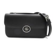 Gucci Vintage Pre-owned Laeder axelremsvskor Black, Dam