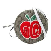 Gucci Vintage Pre-owned Canvas crossbodyvskor Multicolor, Dam