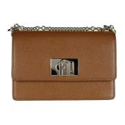 Furla Mini Crossbody Väska Brown, Dam