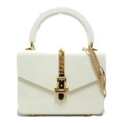 Gucci Vintage Pre-owned Plast handvskor White, Dam