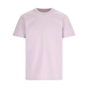 Alexander McQueen Rosa Logotyp T-shirt Polo Stil Pink, Herr