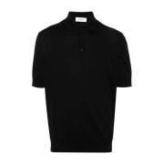 Lardini Svarta T-shirts & Polos Ss24 Black, Herr