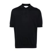 Lardini Svarta T-shirts & Polos Ss24 Black, Herr
