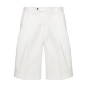 Lardini Vita Shorts Ss24 White, Herr