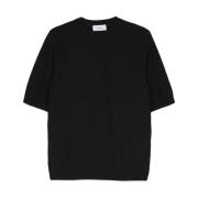 Lardini Svarta T-shirts & Polos för män Black, Herr