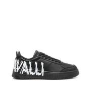 Just Cavalli Svarta Sneakers Scarpa Black, Dam