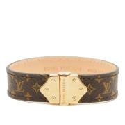Louis Vuitton Vintage Pre-owned Canvas armband Yellow, Dam