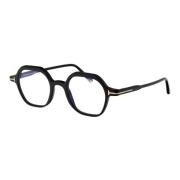 Tom Ford Stiliga Optiska Glasögon Ft5900-B Black, Herr