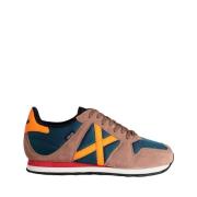 Munich Casual Brun Textil Sneakers Multicolor, Herr