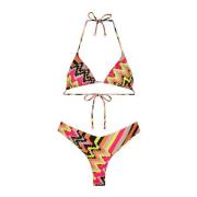 F**k Triangel Bikini Set Ethos Multicolor, Dam