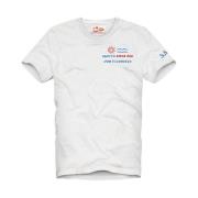 MC2 Saint Barth Vit T-shirt med stil White, Herr