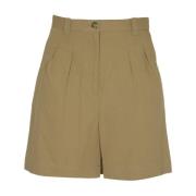 A.p.c. Beige Nola Shorts Beige, Dam