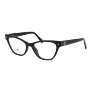 Chiara Ferragni Collection Stiliga Optiska Glasögon CF 7019 Black, Dam