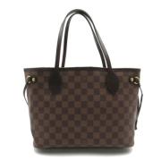 Louis Vuitton Vintage Pre-owned Canvas totevskor Brown, Dam