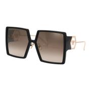 Philipp Plein Stiliga solglasögon Spp028M Black, Dam