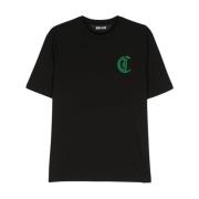 Just Cavalli Svarta T-shirts & Polos för Män Black, Herr