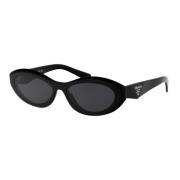 Prada Stiliga solglasögon med 0PR 26Zs design Black, Dam