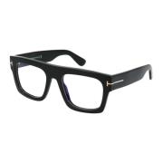 Tom Ford Stiliga Optiska Glasögon Ft5634-B Black, Herr