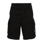 C.p. Company Gargo Bermuda Shorts Black, Herr
