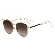 Dior Gold/Brown Shaded Sunglasses Yellow, Dam