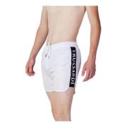 Trussardi Strandkläder Badshorts med Snörning White, Herr