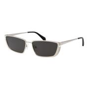 Off White Stiliga Richfield Solglasögon för Sommaren Gray, Unisex