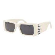 Off White Milano Solglasögon för Stilskydd mot Solen White, Unisex