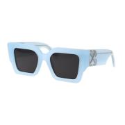 Off White Catalina Solglasögon för Stiligt Solsskydd Blue, Unisex