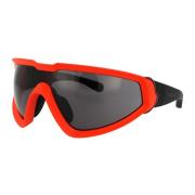 Moncler Stiliga solglasögon Ml0249 Orange, Unisex
