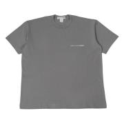 Comme des Garçons Grå Bomull T-shirt Fm-T026-S24/Gr Gray, Herr
