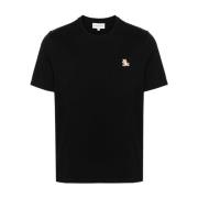 Maison Kitsuné Svarta T-shirts och Polos Black, Herr