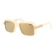 Cazal Stiliga solglasögon Mod. 607/3 Beige, Unisex