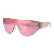 Alexander McQueen Stiliga solglasögon Am0447S Pink, Unisex