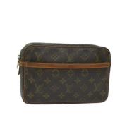 Louis Vuitton Vintage Pre-owned Canvas louis-vuitton-vskor Brown, Dam