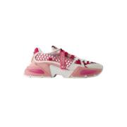 Dolce & Gabbana Pre-owned Pre-owned Laeder sneakers Pink, Dam