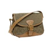 Gucci Vintage Pre-owned Canvas gucci-vskor Green, Dam