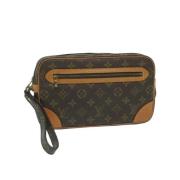 Louis Vuitton Vintage Pre-owned Canvas louis-vuitton-vskor Brown, Dam