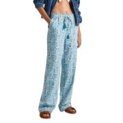Pepe Jeans Blommig Palazzo Dansbyxor Multicolor, Dam