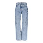 Y/Project Straight Jeans Blue, Herr