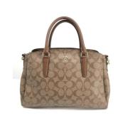 Coach Pre-owned Pre-owned Bomull handvskor Brown, Dam