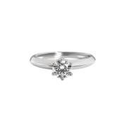 Tiffany & Co. Pre-owned Pre-owned Metall ringar Gray, Dam