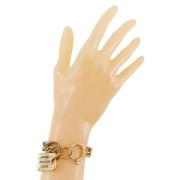 Chanel Vintage Pre-owned Metall armband Yellow, Dam