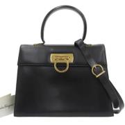 Salvatore Ferragamo Pre-owned Pre-owned Laeder handvskor Black, Dam