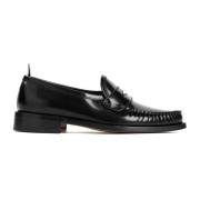 Thom Browne Veckad Varsity Loafers Black, Herr