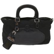 Prada Vintage Pre-owned Tyg handvskor Black, Dam