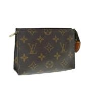 Louis Vuitton Vintage Pre-owned Canvas louis-vuitton-vskor Brown, Dam