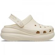 Crocs Beige Platform Träsko med Croslite Material Beige, Dam