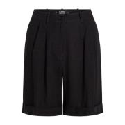 Karl Lagerfeld Svarta Linne Shorts Black, Dam