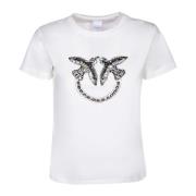 Pinko Vita T-shirts & Polos för kvinnor White, Dam