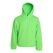 Dolce & Gabbana Neon Grön Pullover Hoodie Tröja Green, Herr